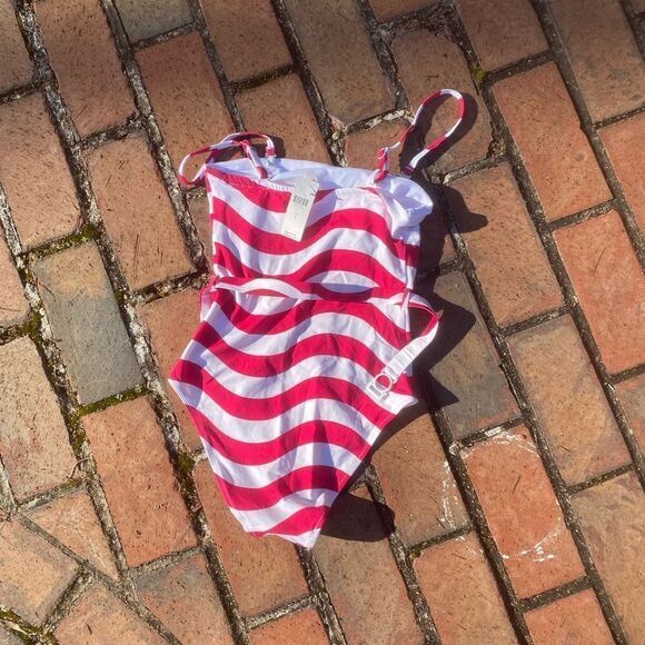 Anthropologie Solid & Striped Madeline One Piece Swimsuit NWT - Picture 9 of 9